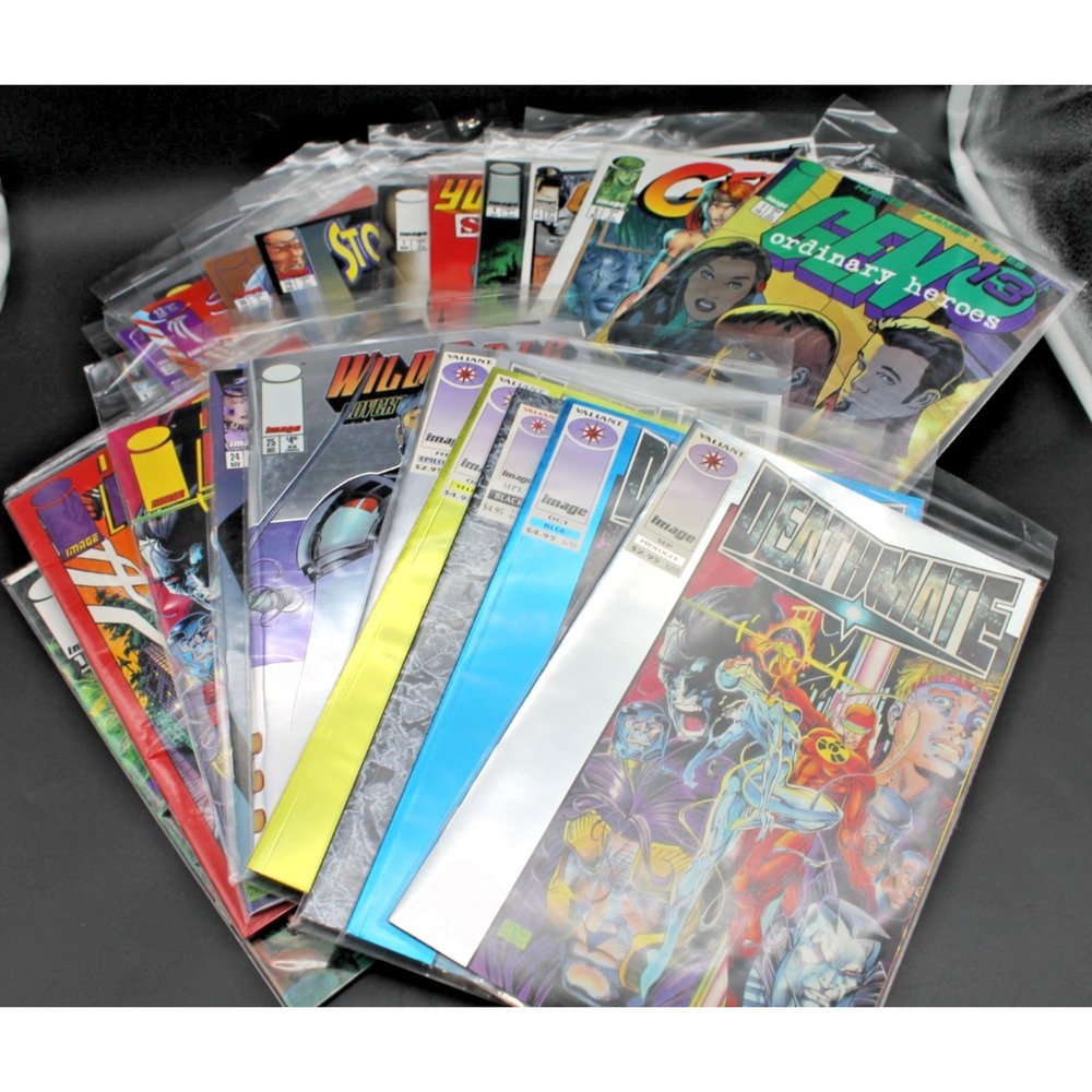 Vintage 90s Image Comics Lot Spawn Youngblood WildCATS Gen13 Deathmate + More 30
